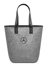 Mercedes Benz Everyday Shopper Tote Bag Mercedes Accessories Felt Tote Benz