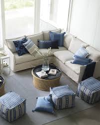 Serena and lily wraps their driftaway coffee table in linen to give it a textured and natural fiber look. Market Coffee Table In 2020 Blue Living Room Decor Living Room Design Inspiration Family Room Design