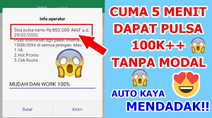 Menekan kode dial ini akan memberi keuntungan berupa gratis pulsa tanpa diundi. Wow Cara Mendapatkan Pulsa Gratis Di Kartu Axis Sebesar 200rb Wajib Coba Nihh Youtube