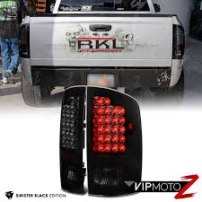 For 02 06 Dodge Ram 1500 2500 3500 Sinister Black Smoke Led Brake Tail Light Dodge Ram Dodge Ram 1500 Dodge