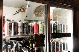 Unlabeled bar supports small brewers, distillers