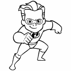 Our selection features favorite characters from the incredibles and incredibles 2 such as dash mr. The Incredibles Coloring Book Coloring Pages 4 U