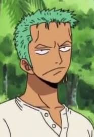 Roronoa Zoro Funny Face One Piece One Piece