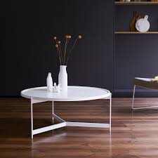 White coffee table *see offer details. Coffee Table In White Metal Coffee Table At Tikamoon