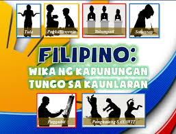 Check 'ekonomiya ng pilipinas' translations into english. Filipino Wika Ng Karunungan Tungo Sa Kaunlaran