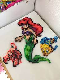 アリエルたち アイロンビーズ プリンセス パーラービーズ ビーズ