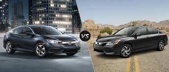 2016 honda civic vs 2016 honda accord