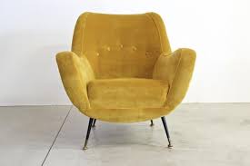 Fauteuil Vintage Couleur Moutarde Italie En Vente Sur Pamono Fauteuil Vintage Fauteuil Noir Et Blanc Fauteuil