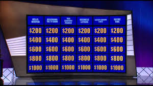 Design a logo for knockout sports cards 6 days left. Jeopardy Game Show Fonts In Use
