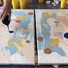 See The Whole Diy Pouring Acrylic Paint On Canvas Tutorial On Youtube Includes Steps To Help You Do Y Acrylic Painting Canvas Diy Art Projects Painting Crafts