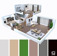 Interior Floor Plan Color Palette Brown And Grey Color Color Balance Interior Ideas House Inte Floor Planner Design Your Dream House Apartment Floor Plans