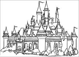 Castle Coloring Pages Castle Coloring Page Princess Coloring Pages Cinderella Coloring Pages