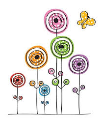 Ranuncolo, giacinto, margherita, gerber, anemone. Farfalla Colorato E Disegno Vettore Disegno Fiori Disegni Disegni Da Ricamo A Mano