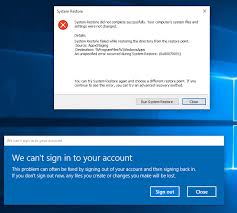Can T Use My Windows Profile We Can T Sign In To Your Account Super User