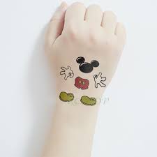 Check spelling or type a new query. Waterproof Temporary Tattoo Sticker Cute Mickey Mouse Combination Tatto Flash Tatoo Fake Tattoos For Kids Girl Men Women Buy At The Price Of 0 49 In Aliexpress Com Imall Com
