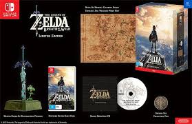 The Legend Of Zelda Breath Of The Wild Limited Edition Switch Legend Of Zelda Breath Zelda Breath Breath Of The Wild