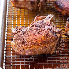Bake until pork is no longer pink in center. Broiled Thick Cut Pork Chops Cook S Country