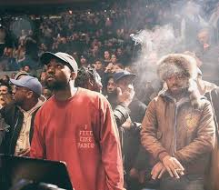 Kid Cudi At Kanye West S Life Of Pablo Album Premiere Kanye West New Album Kanye West Kanye West Adidas