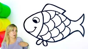 Download fish drawing for kids and use any clip art,coloring,png graphics in your website, document or presentation. Colorful Fish Coloring Pages Fish Drawing For Kids