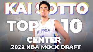 1 overall pick when we did our early mock the day after the 2020 draft. Kai Sotto Top 10 Center Sa 2022 Nba Mock Draft Youtube