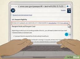 Maybe you would like to learn more about one of these? How To Apply For A Passport With Pictures Wikihow