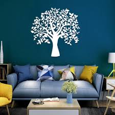 Great for bathrooms, living rooms, and bedrooms alike, wall stickers will add a modern, vibrant and unique feel to your home. Beautiful Tree Design Wooden Wall Hanging Living Room Wooden Wall Decoration