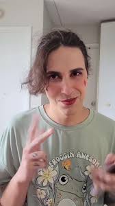 Makeup fun! hehe~ 🤭 Im always so anxious being filmed 🤧 #makeup  #transgender #lgbt🌈