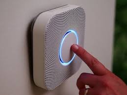 The center of the device has a circular led that changes color depending on what's happening; Cnet News Can A Nest Smoke Detector Be As Exciting As The Ipod Youtube