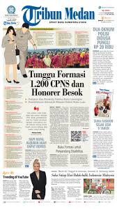 Loker koran pr september 2018. Tribun Medan Newspaper 16 September 2018 Gramedia Digital