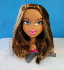 Black Barbie Head Styling Doll Super Rare 2002 Large Bratz Doll Moveable Styling Head Jasmin Super Cool Ebay Bratz Doll Dolls Dollhouse Miniatures