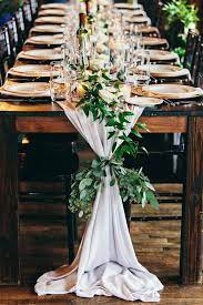 Intimate Italian Inspired Wedding Nearly Newlywed Blog Wedding Blog Garland Wedding Decor Wedding Table Wedding Centerpieces