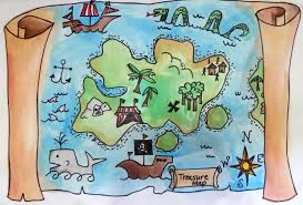 Mind Heart And Soul Treasure Maps For Kids Treasure Maps Map Crafts