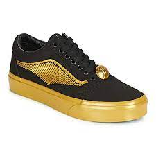 Featuring sturdy canvas uppers with gold foil inspired by the golden snitch, the vans x harry potter™ old skool also includes metal eyelets. Vans Mens 10 Womens 11 5 Golden Snitch Black Old Skool X Harry Potter 7399 Buy Online In Faroe Islands At Faroe Desertcart Com Productid 167520318