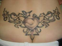 Tatouage Femme Bas Du Dos Coeur