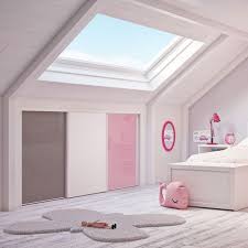 Portes De Placard Sous Pente Lola 6 Placard Coulissant Amenagement Chambre Placard