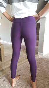 Maxx athletics women's relaxed fit dri core cotton blend yoga pants with pockets available in regular and petite. Purple Leggings Tjmaxx Brand Purple Leggings Women Wear How To Wear