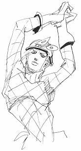 Araki hirohiko's style of drawing. Araki Doodles Part 7 Steel Ball Run Jojo Anime Jojo S Bizarre Adventure Jojo Bizarre