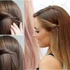 Cover the pin with your hair. 1