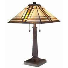 Amora Lighting 22 In Tiffany Style Mission Design Table Lamp Am099tl14 The Home Depot In 2020 Tiffany Style Table Lamps Tiffany Style Lighting Table Lamp