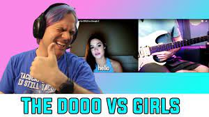 Playing Guitar for GIRLS on Omegle 2 - The Dooo Reaction Guitarist, isnt  Vocal Coach, Reacts OME TV - YouTube