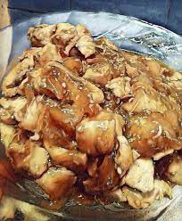 Resep Ayam Teriyaki Tabur Wijen Oleh Lufthia Sevriana Resep Ayam Teriyaki Resep Ayam Resep Makanan