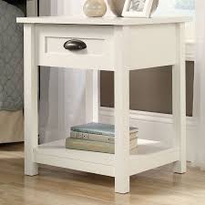 Sauder County Line Nightstand Walmart Com Furniture White Nightstand White Bedside Table