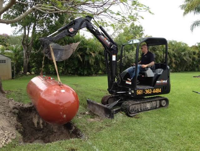 500 Gallon Underground Propane Tank Installation