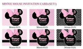 Wondering how to design an attractive invitation greeting for the kids' event that you are planning? Customize A Minnie Mouse Invitation Card Based On Available Designs By Ezws727 Fiverr