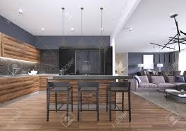 1 counter stool commercial grade available in black, white. Modern Kitchen With Wood And Gloss Black Kitchen Cabinets Kitchen Stock Photo Picture And Royalty Free Image Image 113377402