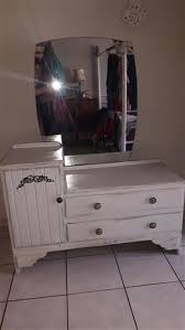 The mirrored sections on the legs, sides and front are cracked, whilst the tabletop surface remains intact. Dressing Table In Antique Furniture In South Africa Junk Mail
