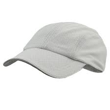 Low Profile Fiber Running Cap Light Grey Running Cap Women Hats Fashion Beautiful Hats