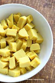 You may need to add a little cornstarch or a binder, though. Chickpea Flour Tofu Soy Free Tofu Recipe Vegan Richa