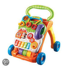 Vtech Baby Baby Walker Oranje Loopwagen Kind Leren Peuterspeelgoed Speelgoed