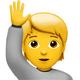 ð Person Raising Hand Emoji â Meaning, Copy & Paste